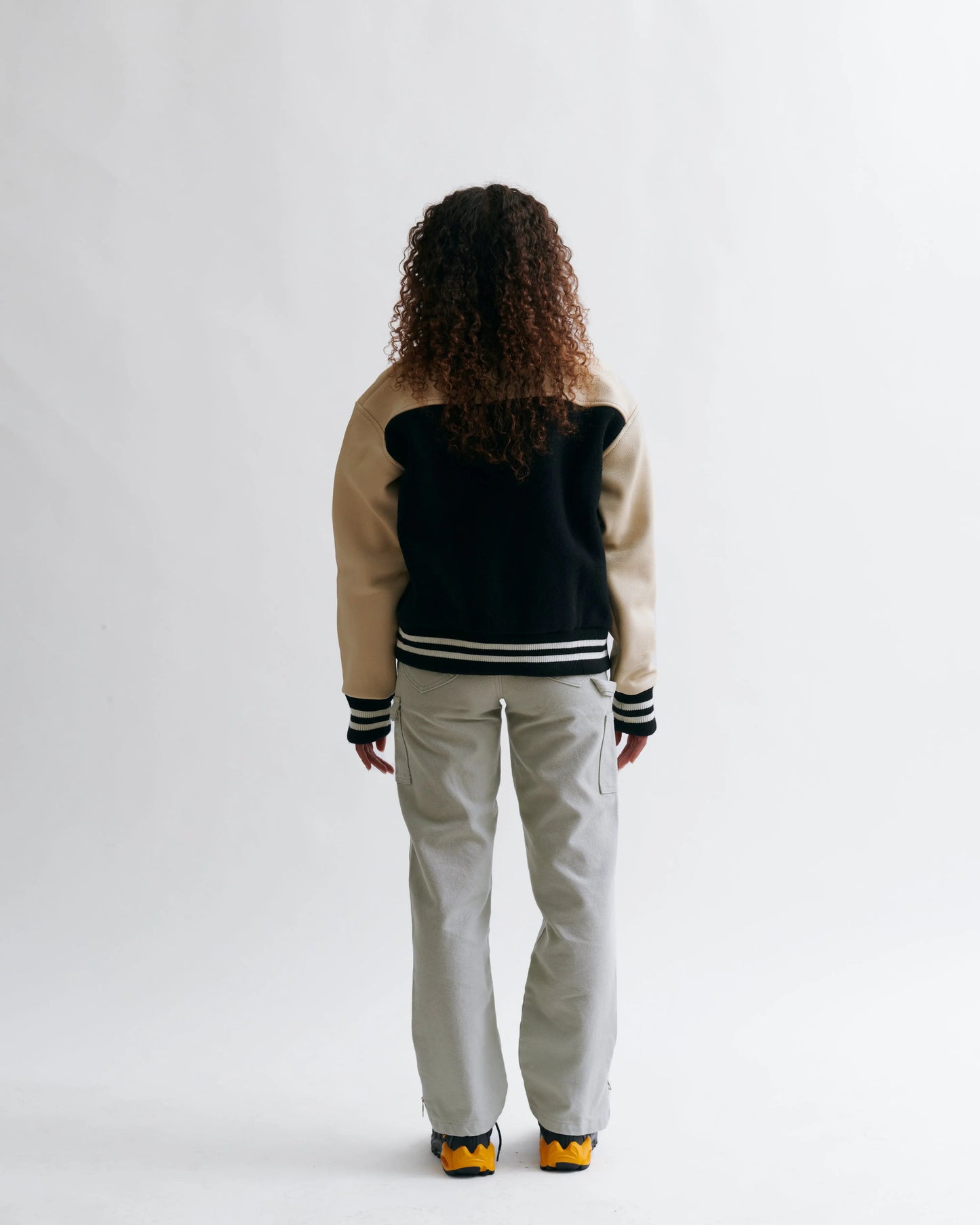 LEATHER EMBROIDERED VARSITY JACKET FELLASBYHAQI.COM